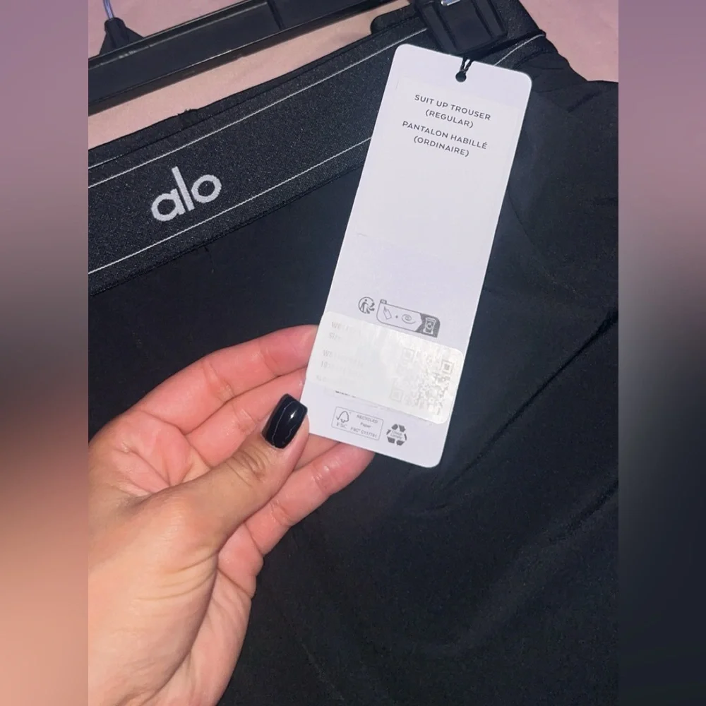 Alo Yoga Suit Up Trouser (regular) size large